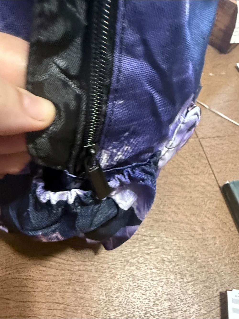 Wednesday-Inspired Kids Costume Backpack in Dark Purple